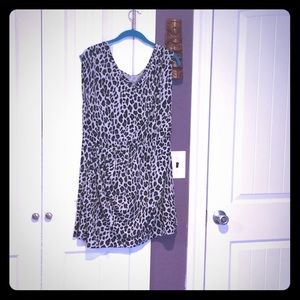 Leopard print tunic